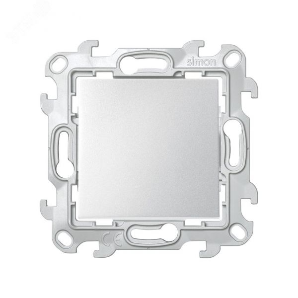 Переключатель (проходной) 10AX 250В~ цвета алюминий S24 Harmonie