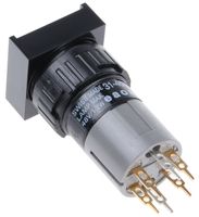 31-451.036, EAO Single Pole Double Throw (SPDT) Momentary Push Button Switch, IP40, 16 (Dia.)mm, PCB, Кнопочный переключатель