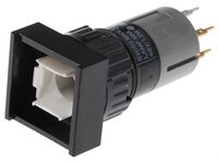 31-483.036, EAO Single Pole Double Throw (SPDT) Latching Push Button Switch, IP40, 16 (Dia.)mm, PCB, Кнопочный переключатель