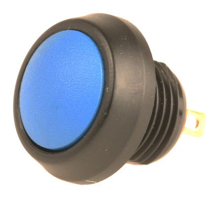 59-516, ITW 59 Single Pole Single Throw (SPST) Momentary Clear LED Miniature Push Button Switch, IP67, 13.65 (Dia.)mm, Panel, Кнопочный переключатель