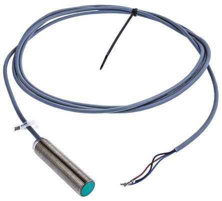 NBB2-12GM50-E2, Pepperl + Fuchs M12 x 1 Inductive Sensor - Barrel, PNP-NO Output, 2 mm Detection, IP67, Cable Terminal, Индуктивный датчик приближения