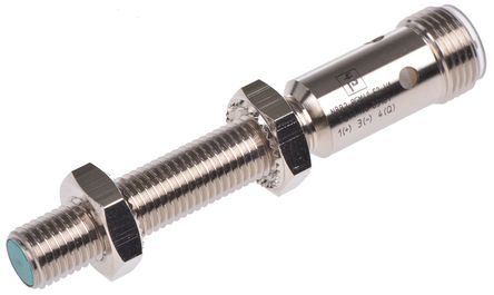 NBB2-8GM40-E2-V1, Pepperl + Fuchs M8 x 1 Inductive Sensor - Barrel, PNP-NO Output, 2 mm Detection, IP67, M12 - 4 Pin Terminal, Индуктивный датчик приближения