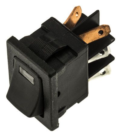 DM64J72S205Q3, C & K Illuminated Double Pole Single Throw (DPST), On-Off Rocker Switch Panel Mount, Клавишный переключатель