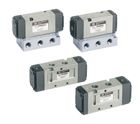EVFA3230-01F, SMC 5 Port Double Air Operated Valve Body Ported 1/8 Inch, Клапан