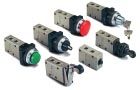 EVM430-F01-01S, SMC 3/2 mechanical valve G1/8 steel roller lever, Клапан