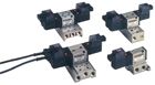 EVV4Z1-20-021-00F-Q, SMC VZ1000 Body Ported Type 20 Valve Manifold 2 Station 1/8 Inch