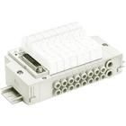 SS5Y5-41-04-01F-Q, SMC SY5000 Type 41 Base Mounted Bar Manifold 4 Station 1/8 Inch Ports