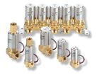 VDW350-5G-4-02-Q, SMC 3 port CO solenoid valve air/water/vacuum 24V dc 4mm orifice 1/4" bsp ported, Клапан