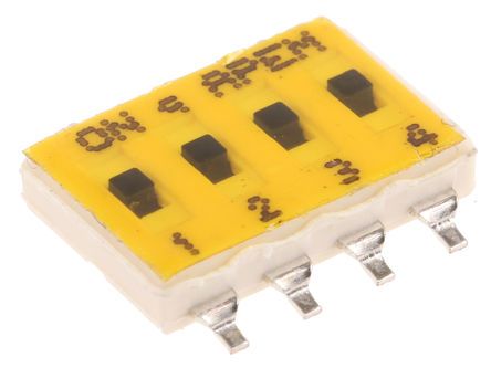 IKN0403000, APEM 4 Way Surface Mount DIP Switch, Переключатель