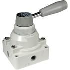 VH202-F02, SMC Hand valve 2 position G1/4, Клапан
