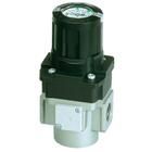 ARG40-F04G4H, SMC Modular air regulator G1/2 port with handle integrated pressure gauge + set nut, Регулятор