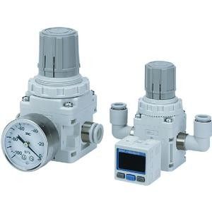 IRV10-C08, SMC IRV10/20, Vacuum Regulator, Вакуумный регулятор