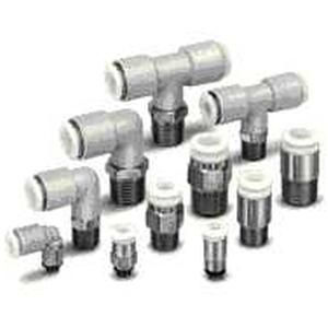 KGU04-06, SMC KGU-DD, One-touch Fitting Stainless, Different Dia. Union "Y", Переходник