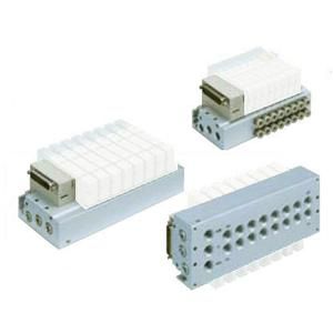 SS5Y5-50F1-08B-KC8F, SMC SS5Y5-50F/51F, 5000 Series Manifold, D-sub Connector (IP40)
