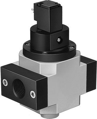 Festo HEE-3/4-D-MAXI-24-NPT on-off valve, Клапан