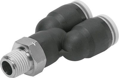 Festo QBY-1/2-5/16-U push-in Y-fitting