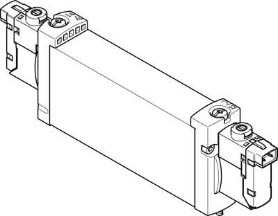 Festo VUVG-B18-B52-ZT-F-1H2L-W1 solenoid valve, Клапан