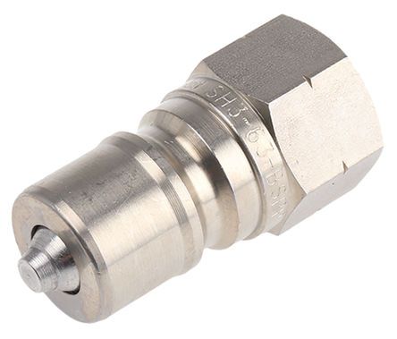 Parker Stainless Steel Male Hydraulic Quick Connect Coupling SH3-63-BSPP 3/8in, Муфта