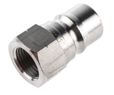 Parker Stainless Steel Male Hydraulic Quick Connect Coupling SH4-63-BSPP 1/2 in, Муфта