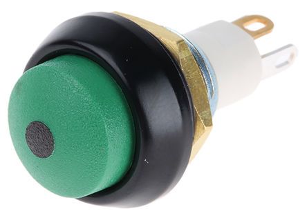 59-900122, ITW 59 Single Pole Single Throw (SPST) Momentary Red LED Miniature Push Button Switch, IP67, 13.65 (Dia.)mm, Panel, Кнопочный переключатель