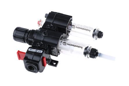 BLG Norgren G  Filter Regulator Lubricator Semi Automatic Drain m Filtration Size Сборка