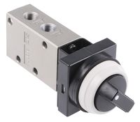 VM430-01-34B, SMC Twist Selector 3/2 Pneumatic Manual Control Valve VM400 Series, Клапан