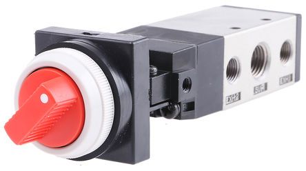 VFM350-02-34R, SMC Twist Selector 5/2 Pneumatic Manual Control Valve VFM300 Series, Клапан