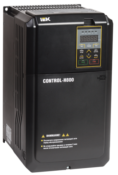 Преобразователь частоты CONTROL-H800 380В, 3Ф 11-15 kW IEK