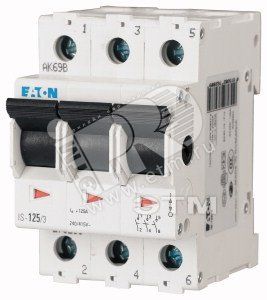 Выключатель нагрузки 16А трехполюсный IS-16/3