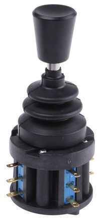 034847, Euchner, 4 Way Joystick Switch Lever, Stay Put, IP65 Rated, 230 V ac, 24 V dc, Джойстик-переключатель