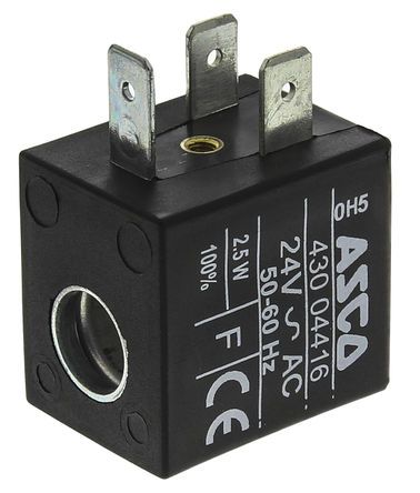 Asco Solenoid Coil, 43004416, 24V ac