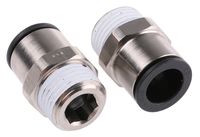 3175 14 21, Legris Threaded-to-Tube Pneumatic Fitting R 1/2 to Push In 14 mm, LF3000 Series, 20 bar, Переходник