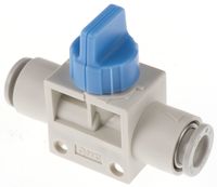 VHK3-08F-08F, SMC Rotary Knob 3/2 Pneumatic Manual Control Valve VHK Series, Клапан