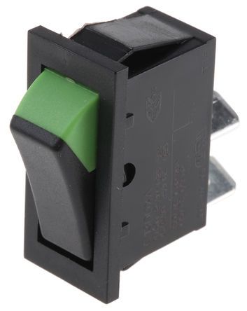 C1300XAAAC, Arcolectric Single Pole Single Throw (SPST), On-Off Rocker Switch Panel Mount, Клавишный переключатель