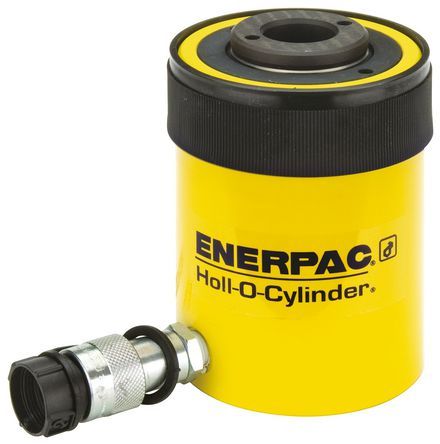 Enerpac Single, Portable Hollow Plunger Hydraulic Cylinders, RCH123, 12t, 76mm stroke, Цилиндр