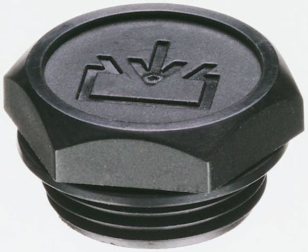 58621, Elesa-Clayton, Glass Fibre Reinforced Plastic (GRP) Hydraulic Blanking Plug, Thread Size 1/2 in, Гидравлическая пробка