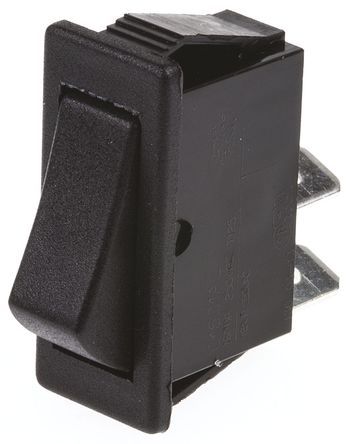 C1501ALAAA, Arcolectric Single Pole Single Throw (SPST), (On)-Off Rocker Switch Panel Mount, Клавишный переключатель