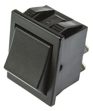 C1350ALAAB, Arcolectric Double Pole Single Throw (DPST), On-Off Rocker Switch Panel Mount, Клавишный переключатель