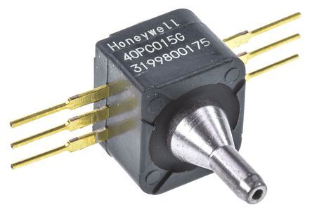 40PC015G1A, Honeywell Pressure Sensor for Gas , 15psi Max Pressure Reading Amplified, Датчик давления