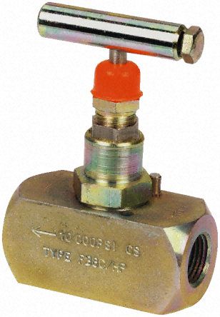 85133, RS PRO Line Mounting Hydraulic Flow Control Valve, G 1/2, 700 bar, Клапан