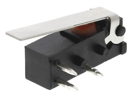 F1NST8A1, Saia-Burgess SP-NO/NC Lever Microswitch, 1 A @ 250 V ac, Микропереключатель