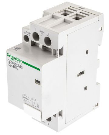 GC4020M5, Schneider Electric 2 Pole Contactor - 40 A, 230 V ac Coil, Tesys GC, 2NO, Контактор