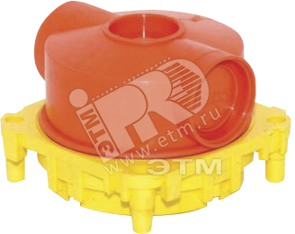 Коробка встраиваемая D=60mm в бетон низкая (комбинация D)