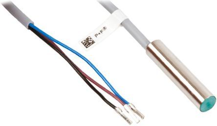 NBB2-6,5M30-E2, Pepperl + Fuchs Inductive Sensor - Barrel, PNP-NO Output, 2 mm Detection, IP67, Cable Terminal, Индуктивный датчик приближения