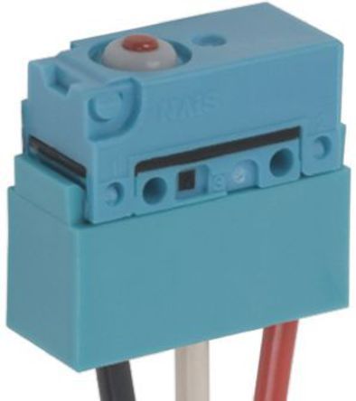 ABS161040, Panasonic SPDT Pin Plunger Microswitch, 2 A @ 30 V dc, Микропереключатель