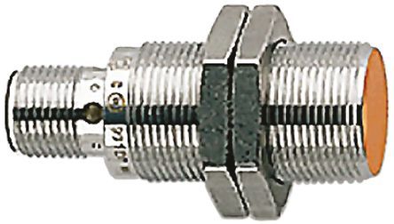 IGS209, ifm electronic M18 x 1 Inductive Sensor - Barrel, PNP/NPN-NO Output, 12 mm Detection, IP67, M12 - 4 Pin Terminal, Индуктивный датчик приближения