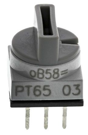 PT65503, Hartmann 16 Way Through Hole DIP Switch, Wheel Actuator, Переключатель