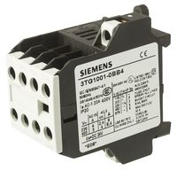 3TG1001-0BB4, Siemens 4 Pole Contactor - 20 A, 24 V dc Coil, SIRIUS Innovation, 3NO/1NC, Контактор