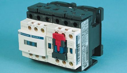 LC2D09FE7, Schneider Electric 3 Pole Contactor - 9 A, 110 V ac Coil, TeSys D, 3NO, 4 kW, Контактор