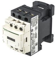 LC1D12F7, Schneider Electric 3 Pole Contactor - 12 A, 110 V ac Coil, TeSys D, 3NO, 5.5 kW, Контактор